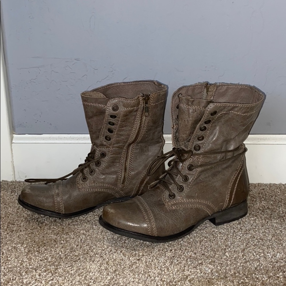Steve Madden combat boots